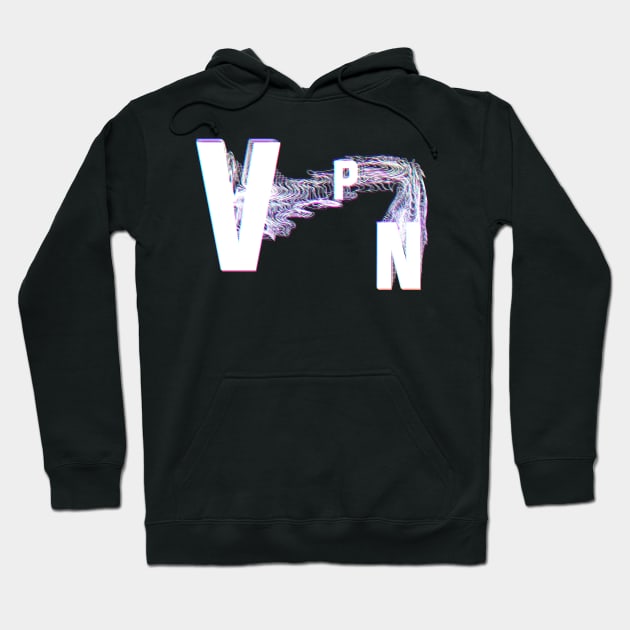 Login with VPN Hoodie by Raimondi